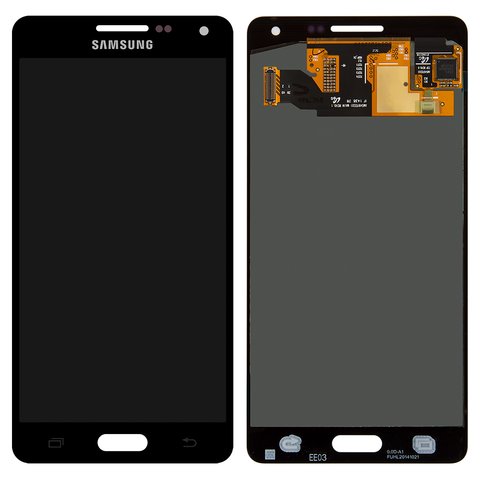 Дисплей для Samsung A500 Galaxy A5; Samsung, синій, без рамки, Original, сервісне опаковання, #GH97 16679B