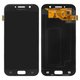 Дисплей для Samsung A520 Galaxy A5 (2017), черный, без рамки, Original, сервисная упаковка, #GH97-19733A/GH97-20135A