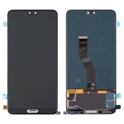 Дисплей для Huawei P20 Pro, черный, без рамки, Original PRC , CLT L29 CLT L09