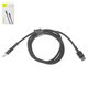 USB кабель Baseus Cafule, 2xUSB тип-C, 100 см, 60 Вт, 3 A, черный, #CATKLF-GG1
