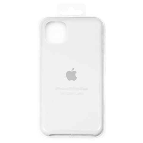 Чехол для iPhone 11 Pro Max, белый, Original Soft Case, силикон, white 09 