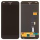 Дисплей для HTC M1 Google Pixel XL, черный, без рамки, Оригинал (переклеено стекло)