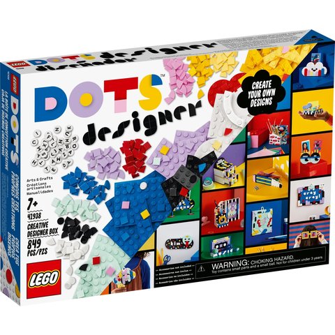 Конструктор LEGO DOTS Творческий набор для дизайнера 41938