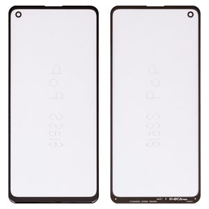 Скло корпуса G+OCA PRO для Samsung A217 Galaxy A21s, з ОСА плівкою, чорне