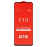 Захисне скло для Realme 6s, 7 (Global), 8, 8 Pro, 8s, сумісне з чохлом, Full Glue, (без упаковки), чорний