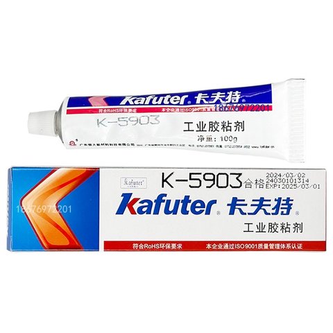 Герметик Kafuter K 5903, високотемпературний, 100 г, напівгустий, 315°C