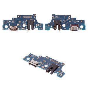 Шлейф для Samsung A066 Galaxy A06 5G, M066 Galaxy M06, конектора зарядки, з компонентами, Original PRC , плата зарядки
