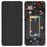 Дисплей для OnePlus 13R, чорний, з рамкою, Original (PRC), CPH2645, CPH2691, CPH2647