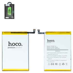 Акумулятор Hoco BN5K для Xiaomi Poco C55, Redmi 12C, Li Polymer, 3,85 B, 5000 мАг