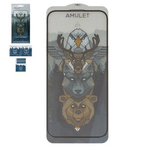 Защитное стекло iNobi Amulet для Apple iPhone 15 Pro Max, Full Glue, Anti Static, черный