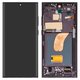 Дисплей для Samsung S918 Galaxy S23 Ultra, черный, с рамкой, High Copy, (OLED)