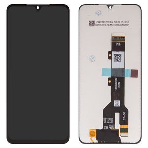 Дисплей для Motorola Moto G06, Moto G06 Power, черный, без рамки, Box 
