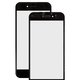 Housing Glass compatible with iPhone 6S, (with OCA film, with frames, black)
