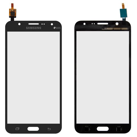 Touchscreen compatible with Samsung J7008 Galaxy J7 LTE, gray 
