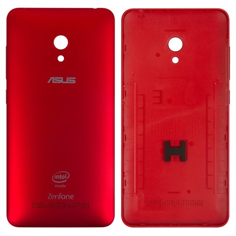 Panel trasero de carcasa puede usarse con Asus ZenFone 5 Lite A502CG , roja