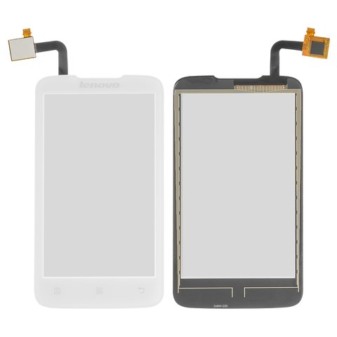 Touchscreen compatible with Lenovo A316i, white 