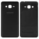 Battery Back Cover compatible with Samsung G532 Galaxy J2 Prime, (black)