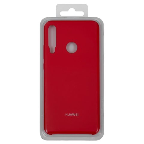 Case compatible with Huawei P40 Lite E, Y7p, red, Original Soft Case, silicone, red 14 , ART L28 ART L29 ART L29N 