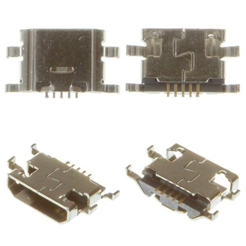 Conector de carga puede usarse con Lenovo Tab 4 TB 8504F 8", 5 pin, micro USB tipo B
