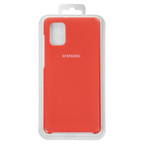 Case compatible with Samsung M515 Galaxy M51, red, Original Soft Case, silicone, red 14  