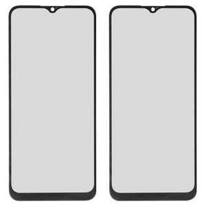 Стекло корпуса для Samsung A025F DS Galaxy A02s, черное, 160 mm
