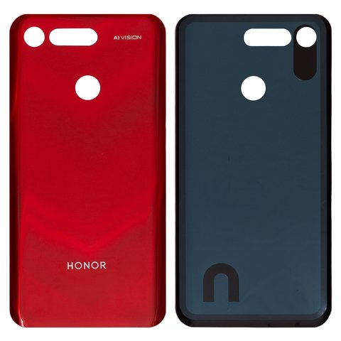 Housing Back Cover compatible with Huawei Honor View 20 V20 , red, phantom red 