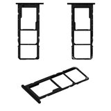 SIM Card Holder compatible with Samsung A037 Galaxy A03s, (black)
