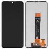 Дисплей для Samsung A127 Galaxy A12 Nacho, черный, без рамки, Original (PRC), BS065WBM-L02-6K00_R0.0/HL6127JX-L0A-8K02_R0.0