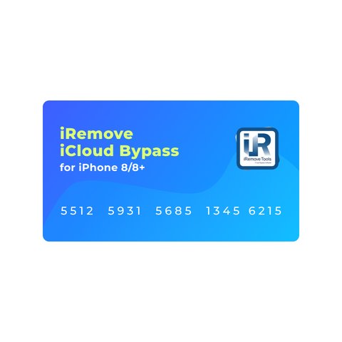 iRemove iCloud Bypass for iPhone 8 8P [WITH SIGNAL]