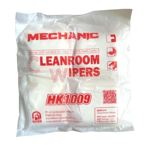 Microfiber Cloth Mechanic HK1009, for dust and fingerprints removing, 400 pcs., 100*100 mm 