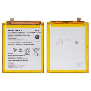 Battery KS40 compatible with Motorola Moto E6s XT2053, XT2029 Moto E6 Play, Li Polymer, 3.8 V, 3000 mAh, Original PRC , left side flex 