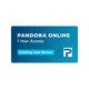 Renovación de acceso a Pandora Online por 1 año para usuarios existentes