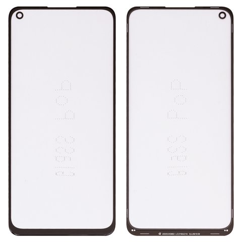 Vidrio de carcasa G+OCA PRO puede usarse con Xiaomi Redmi 10X 4G, Redmi Note 9, con película OCA, negro