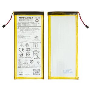 Battery HG30 compatible with Motorola XT1794  Moto G5s, XT1925 Moto G6, Li ion, 3.8 V, 3000 mAh, Original PRC  