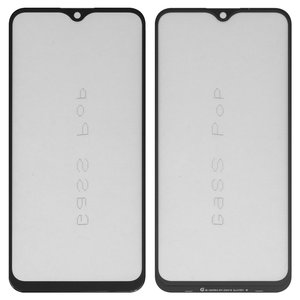 Housing Glass G+OCA PRO compatible with Vivo Y11 2019 , Y12 2019 , Y15 2019 , Y17 2019 , with OCA film, black 