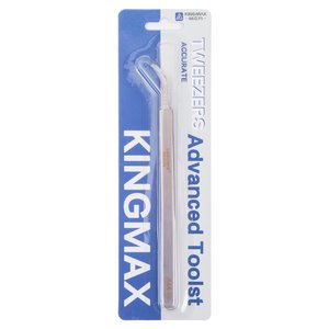 Пинцет монтажный Kingmax AAA 15, изогнутый
