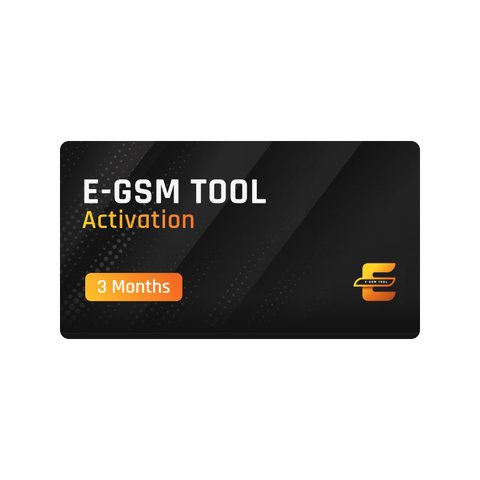 E GSM Tool 3 Month Activation