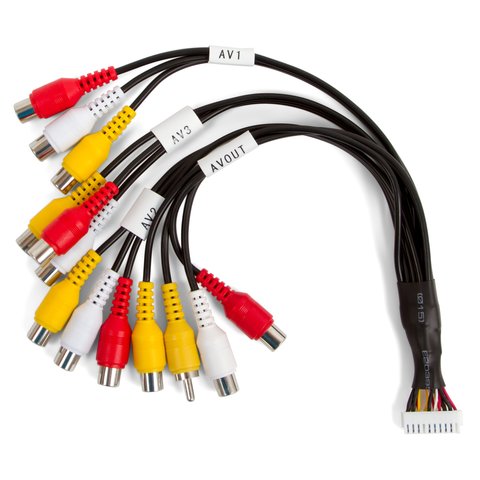 AV IN OUT Cable for Car Video Interfaces