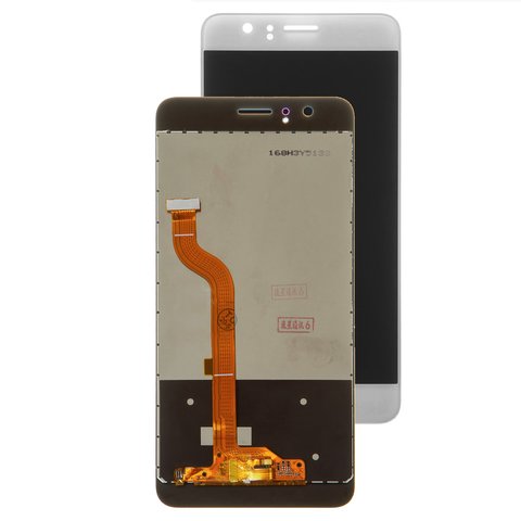 LCD compatible with Huawei Honor 8, white, without frame, High Copy, FRD L09 FRD L19 