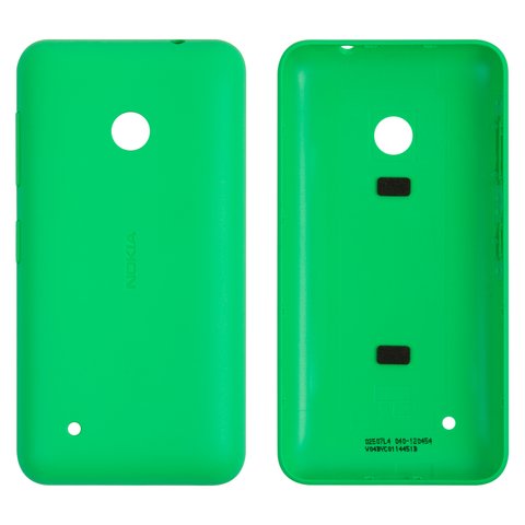 Housing Back Cover compatible with Nokia 530 Lumia, green, with side button