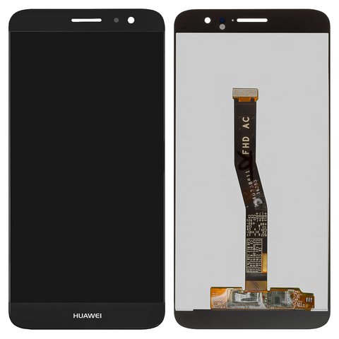 LCD compatible with Huawei Nova Plus, black, without frame, Original PRC , MLA L11 MLA L01 
