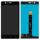 LCD compatible with Nokia 3 Dual Sim, (black, without frame)