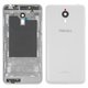 Housing Back Cover compatible with Meizu M1 Metal, (white)