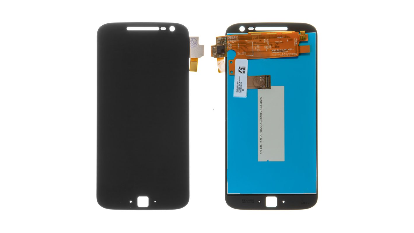 LCD compatible with Motorola XT1640 Moto G4 Plus, XT1641 Moto G4 Plus,  XT1642 Moto G4 Plus, XT1643 Moto G4 Plus, XT1644 Moto G4 Plus, (black,  without frame, High Copy) - GsmServer