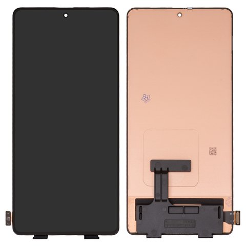 LCD compatible with Xiaomi Poco F4 GT, black, without frame, original change glass