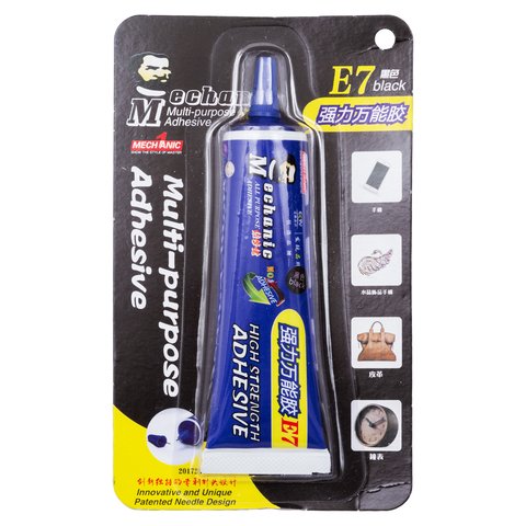 Sealant Glue Mechanic E7, universal, 50 ml, black 