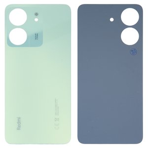 Задняя панель корпуса для Xiaomi Redmi 13C, зеленая, clover green
