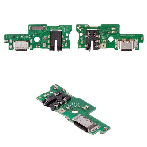 Flat Cable compatible with Tecno Camon 18P, headphone connector, charge connector, with microphone, Copy, charging board