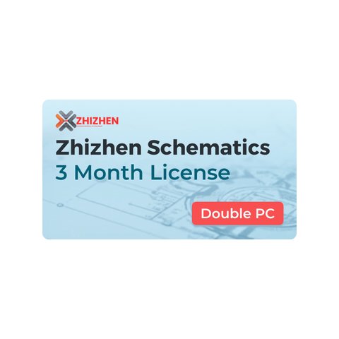 Лицензия Zhizhen Schematics 2 компьютера 3 месяца 