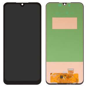 LCD compatible with Samsung A256 Galaxy A25, black, without frame, Copy, TFT  